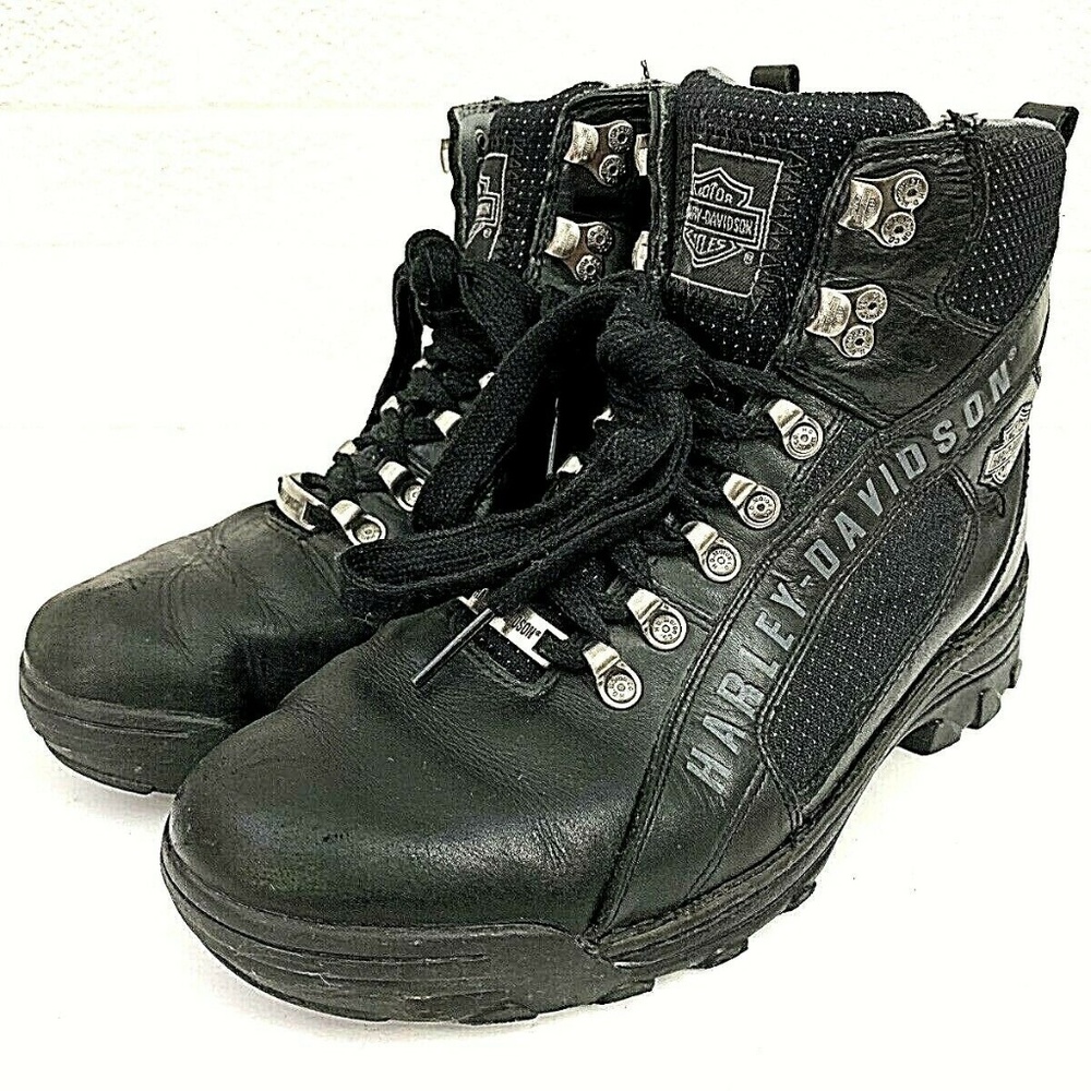 SOLD      Harley Davidson Motorcycle Boots Men's 9